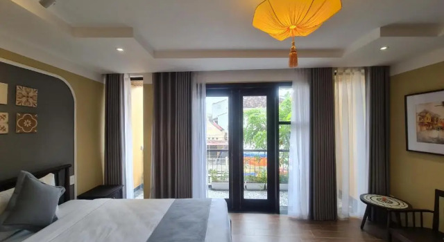 Двухместный номер Deluxe с балконом Hoianan Boutique Hotel