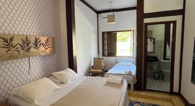 Трёхместный номер Standard Pousada Villa Nina