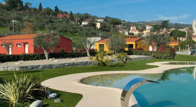 Апартаменты Modern Studio in the Residence Rebi Village in Imperia-formerly TUI Ferienhaus