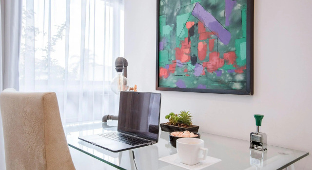 Loft Design, Amplo, Moderno Na Praça Pôr Do Sol Com Ar Condicionado