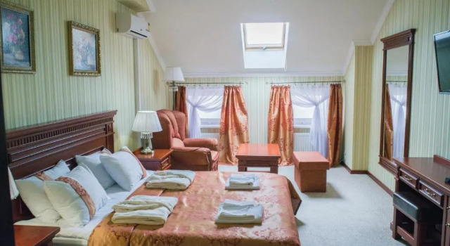 Confort double chambre Vue sur le lac Sapsan