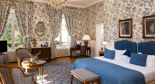 Номер Deluxe с красивым видом из окна Château d'Isenbourg