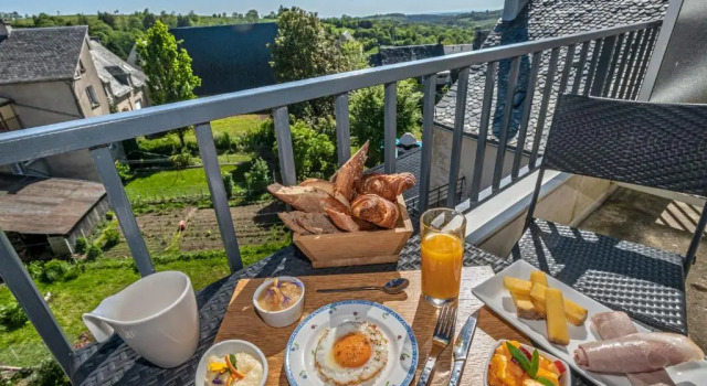 Двухместный номер Superior Logis Hôtel Restaurant Gilles Moreau Laguiole
