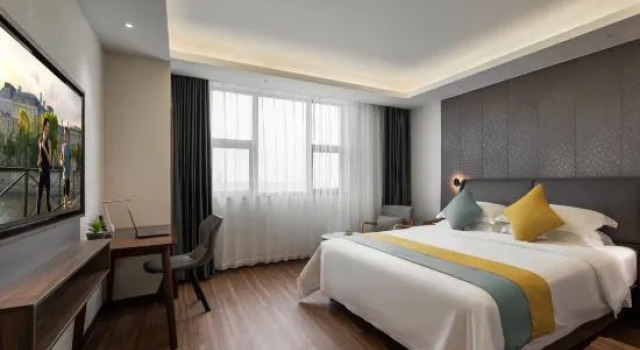 Люкс Deluxe с 2 комнатами Citadines Zhengda Mall Hefei