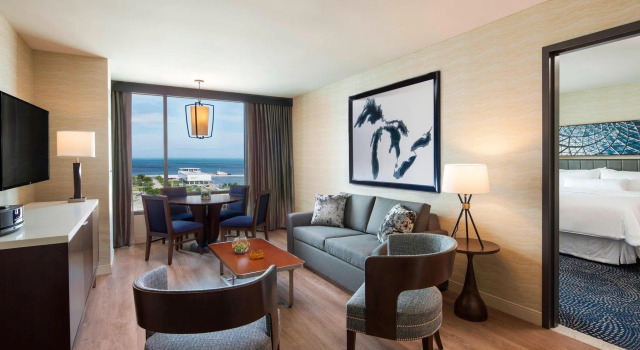 Двухместный люкс с видом на город The Westin Milwaukee