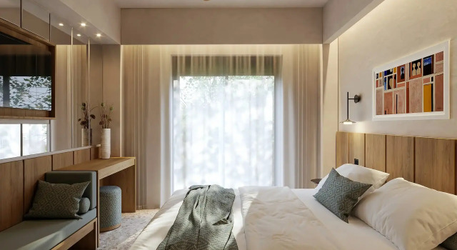 Двухместный номер с видом на море Hotel Mavridis