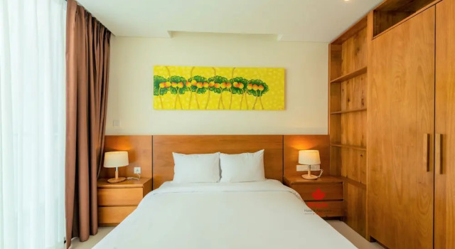 Апартаменты с 3 комнатами с балконом и с видом на город Maple Hotel & Apartment