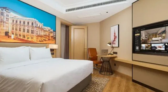 Люкс Deluxe Vienna International Hotel (Tangshan Convention and Exhibition Center Ocean City Branch)