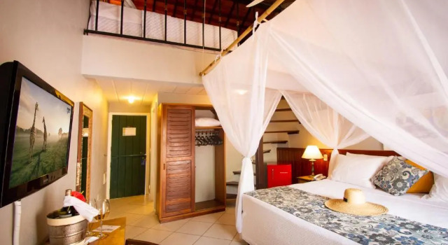Семейный номер Standard с видом на сад Pedra da Laguna Boutique Hotel SPA