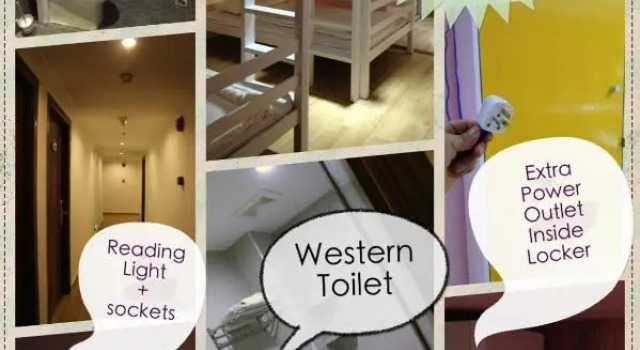 Кровать в общем номере (мужской номер) Lazy Gaga Hostel Guangzhou