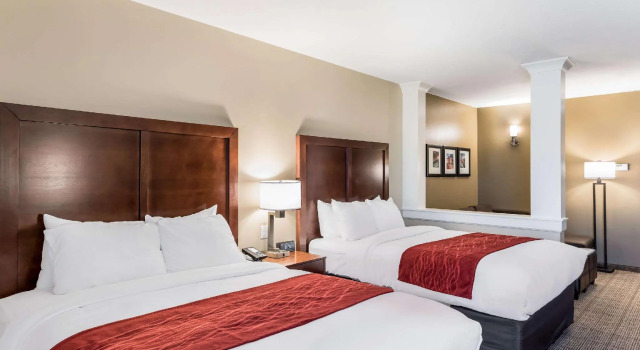Четырёхместный люкс Comfort Inn & Suites Zion Park Area