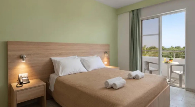Двухместный номер Standard с видом на бассейн Meliton Hotel