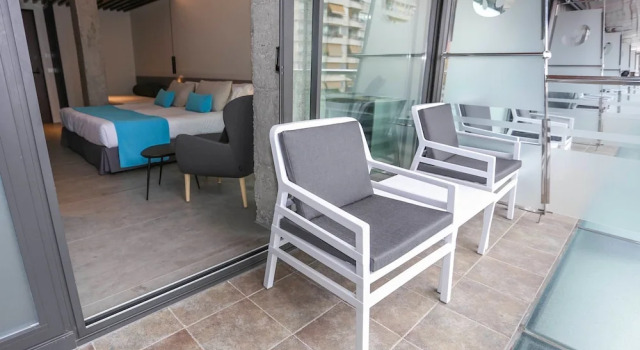 Двухместный номер Urban с балконом KAKTUS Hotel Kaktus Playa