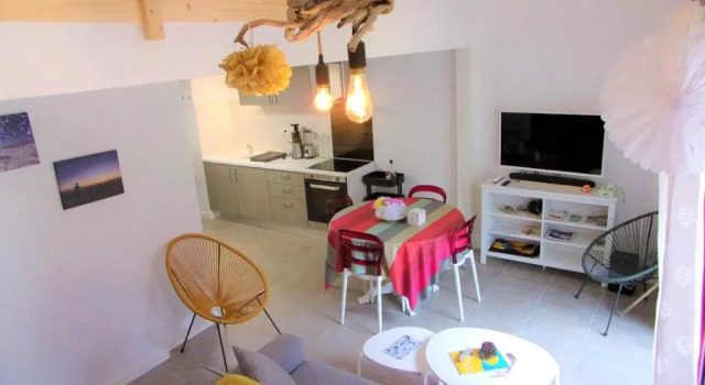 Коттедж Maison duplex 4 à 6p, terrasse, Golf et Ocean
