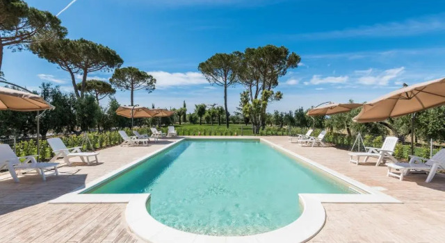 Апартаменты с видом на сад Agriturismo Nonno Gino - Charme&Relax