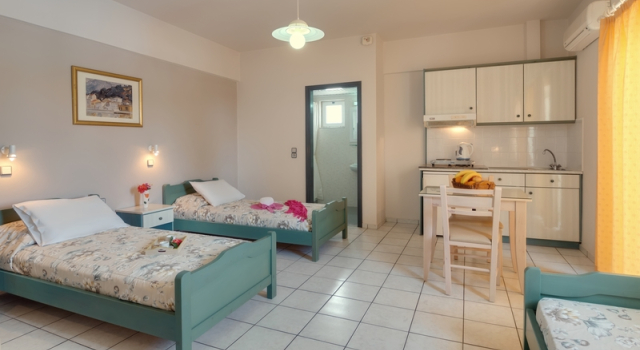 Студия с балконом Athena Apartments