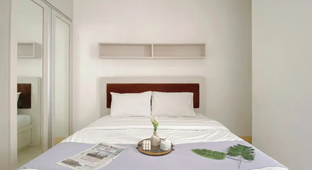 Апартаменты Standard Scandinavian Minimalist 2Br At Tamansari Semanggi Apartment