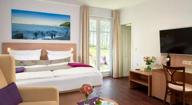 Двухместный номер Standard с балконом Hotel Seeschloss
