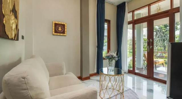 The garden pool villa resort at doisaket