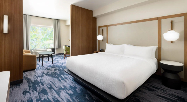 Двухместный люкс Fairfield Inn & Suites by Marriott Oakhurst Yosemite