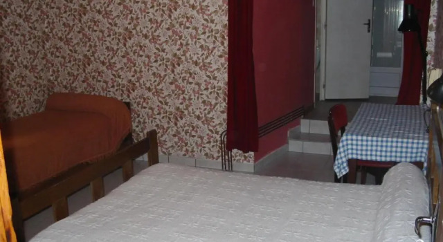 Трёхместный номер Standard с балконом и с красивым видом из окна Auberge du Meygal