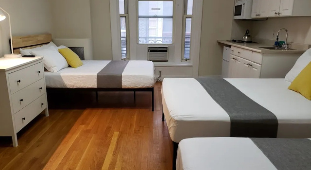 Студия Deluxe с видом на город Hotel and the City, Empire State Building
