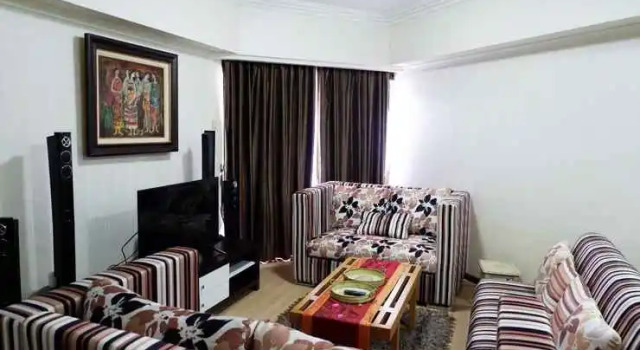 3BR Strategic and Classic Sudirman Tower Condominium By Travelio, Book Apartment Hotels in Jakarta with a Pool, near Mulia Tower, Swimming Pool
