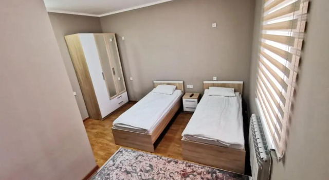 Кровать в общем номере Station Hostel
