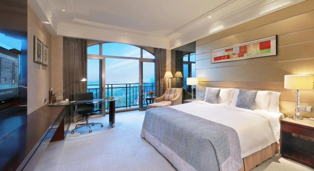 Двухместный номер Deluxe с видом на реку Mingcheng Hotel Fuzhou