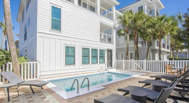 Коттедж 30A Beach Music by Avantstay Pool w/ Gulf Views Golf Cart