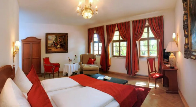 Номер Deluxe Romantik Hotel Burgkeller Residenz Kerstinghaus