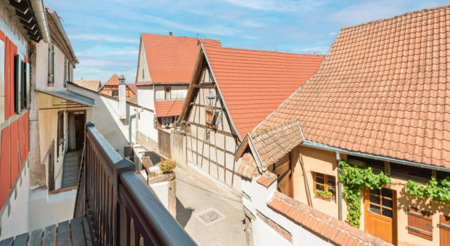 Pleasant Apartment in Dambach la Ville near Town Centre, 预订 公寓 当巴克拉维尔 Alsace Wine Route