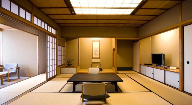 Номер Japanese-Style Deluxe Отель Miyajima Grand Hotel Arimoto