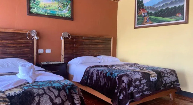 Номер Standard с видом на горы Cabinas Vista Al Golfo