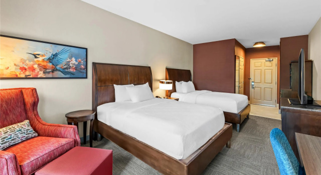 Четырёхместный номер Standard Hilton Garden Inn Overland Park