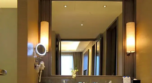 O podwyższonym standardzie dwuosobowy pokój z widokiem na miasto Pullman Nanchang Sunac