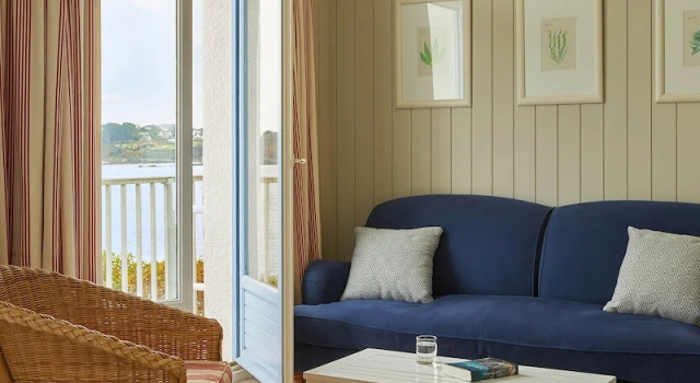 Номер Superior с видом на море Le Grand Hotel des Bains & Spa - Bretagne