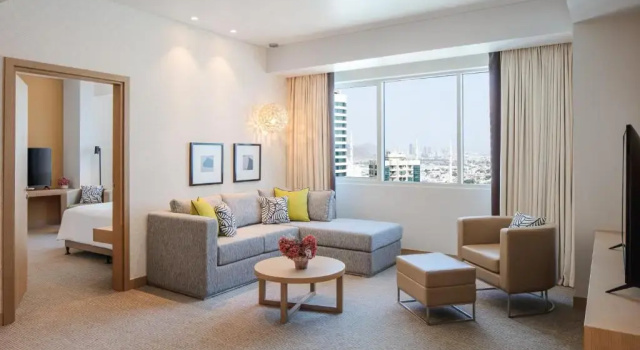 Двухместный люкс c 1 спальней Doubletree By Hilton Fujairah City