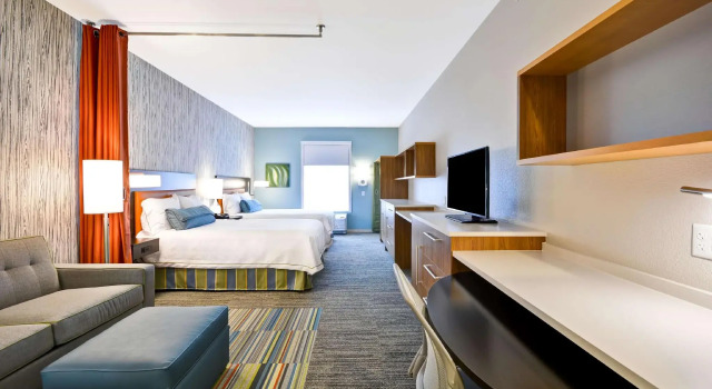 Четырёхместная студия Home2 Suites By Hilton Evansville