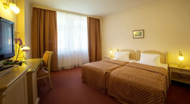Двухместный номер Deluxe с балконом Interhotel Central
