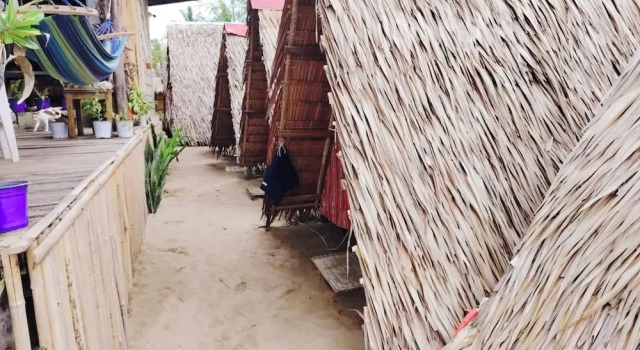 Тент с частичным видом на море Amwani Beach Camp