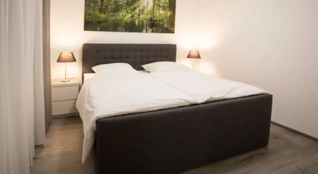 Апартаменты Comfort с 2 комнатами с балконом Apartment in Lubben Near the Water