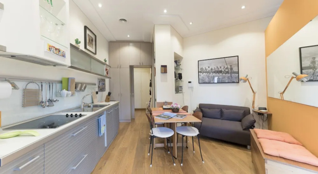 Апартаменты c 1 комнатой с балконом La Casa al Corso