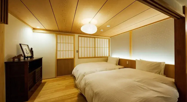 Люкс Deluxe с красивым видом из окна Gion Shirakawa no Yado