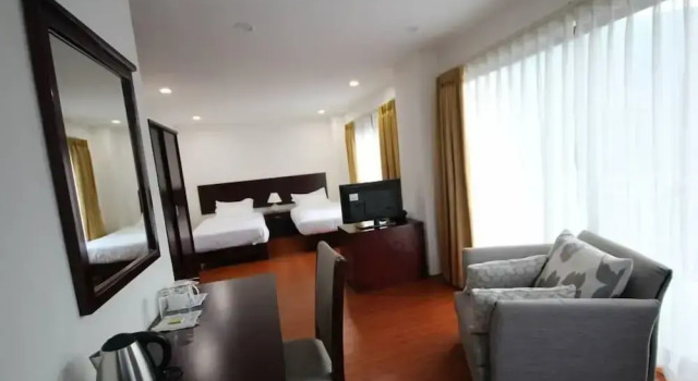 Habitación doble Estándar 1 dormitorio con balcón Dorji Elements Boutique Hotel