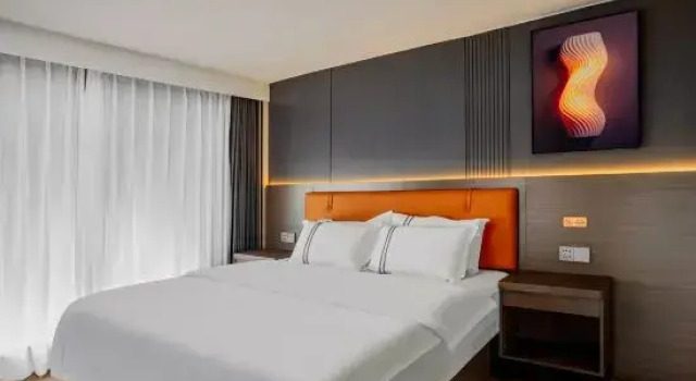 Люкс Executive Дуплекс c 1 комнатой Mengdan International Hotel (Jiangmen Hetang Central Square Jinyi City Branch)