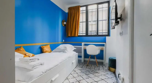 Cosy Studio - Belleville, Забронировать Апарт-отель Апарт-отели Парижа, рядом с Курон, Апарт-отель