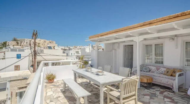Апартаменты с видом на море Naxos Center Houses