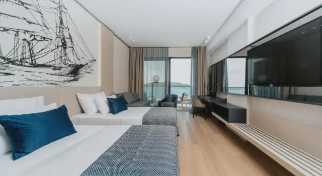 Двухместный номер Premium с видом на море Katamare Hotel