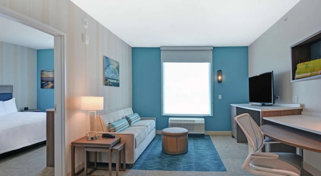 Люкс c 1 комнатой Home2 Suites by Hilton Bettendorf Quad Cities